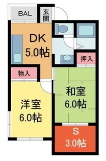 東雲マンションB棟【B402号室】の間取り
