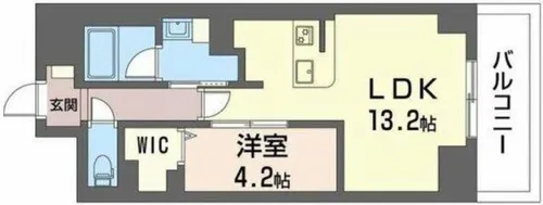 サンエール南堀江【2階】の間取り