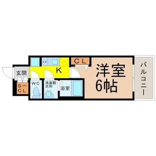 ディアレイシャス上前津【5階】の間取り