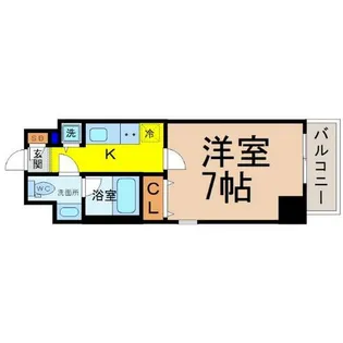 プロシード新栄【11階】の間取り