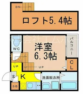 プリマベーラK【1階】の間取り