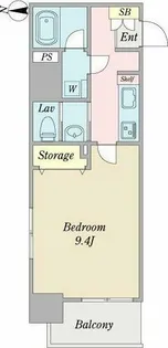 プロシード瑞穂【11階】の間取り