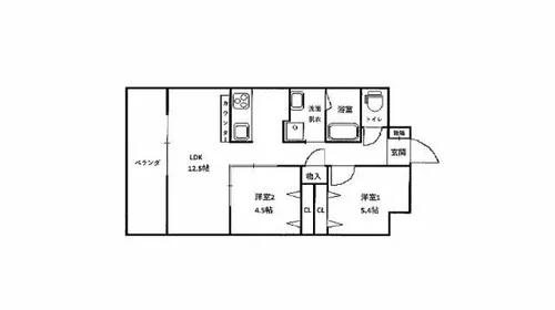N-WEST【4階】の間取り