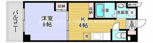 シーガルマンションⅡ【7階】の間取り