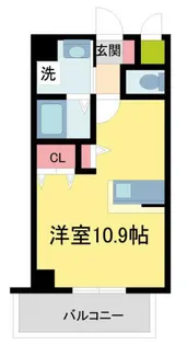 キセラ川西弐番館【502号室】の間取り