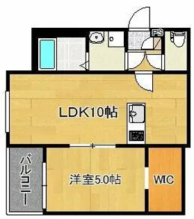 Crecia和白東Ⅰ【3階】の間取り