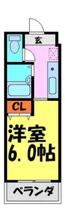 川西ヴェルドミール【2階】の間取り