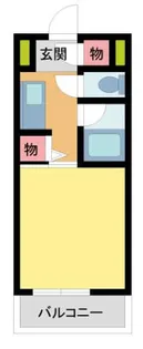 レジェンダリー甲子園【5階】の間取り