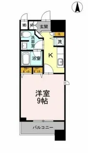 カスタリア堺筋本町【12階】の間取り