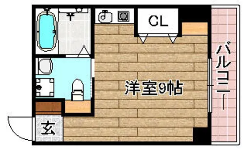 リティアコート【502号室】の間取り