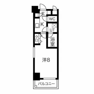 リヴシティ今池【4階】の間取り