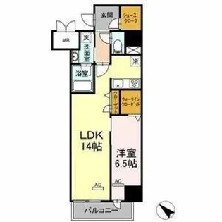 グランアビタシオンノリタケ【8階】の間取り