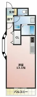 デルフィ・カーサ【201号室】の間取り