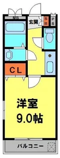 雅ハイツ【201号室】の間取り