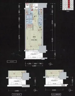 プレサンス名古屋STATIONビーフレックス【13階】の間取り