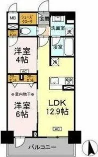 CEDAR NORITAKE【4階】の間取り