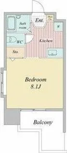 サンシャイン上前津【5階】の間取り