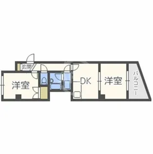 クリスタルアーク【8階】の間取り