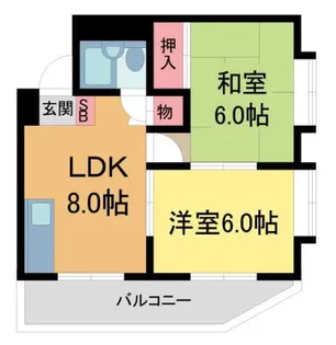 ドルミグランリオ【3階】の間取り