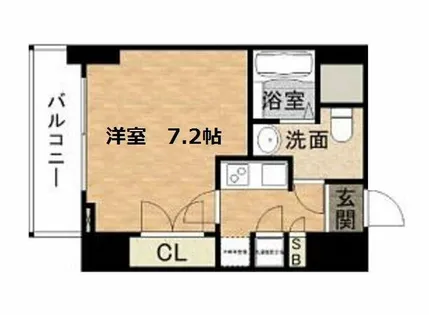 ディナスティ福島Ⅱ【10階】の間取り