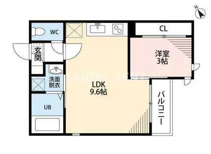 GRANDTIC【1階】の間取り