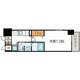 ラ・フォーレ松ヶ枝町Ⅲ【2階】の間取り