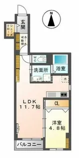 Ohana【1階】の間取り