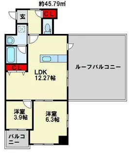 MDI SERENO JIYUGAOKA【8階】の間取り