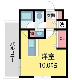 ブリストル【2階】の間取り