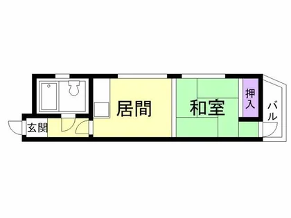 めぐみマンション【301号室】の間取り