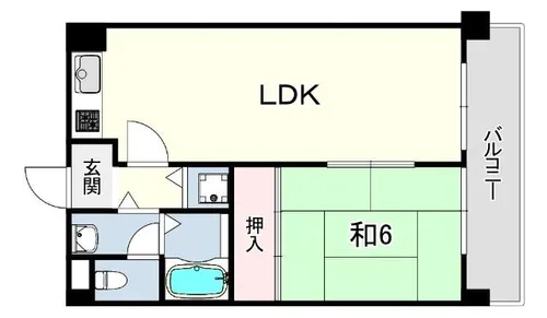 LAPIS【1階】の間取り