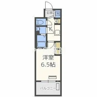 スワンズシティ中之島クロス【3階】の間取り