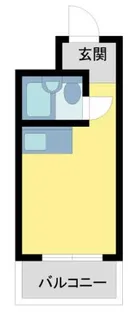 パラツィーナ夙川東【4階】の間取り