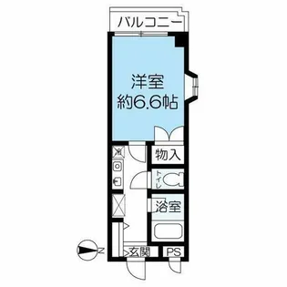 レジデンス武庫之荘【2階】の間取り