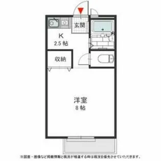 1Kの間取り画像