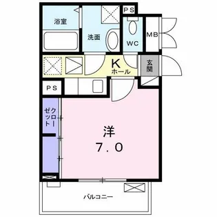 COCORO【1階】の間取り
