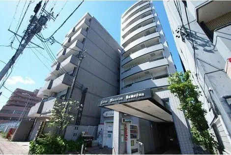 ライオンズマンション亀島【9階】の外観