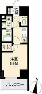 M-Luxe丸の内【8階】の間取り