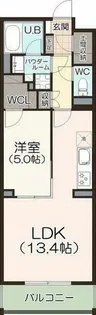 グラーツ F【2階】の間取り