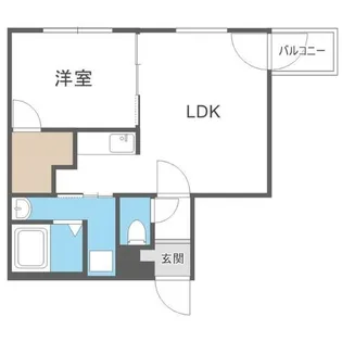 グランルーブルTM栄町【403号室】の間取り