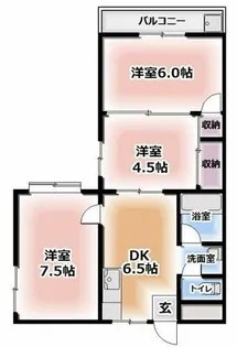 L-NEXT幸福町【2階】の間取り