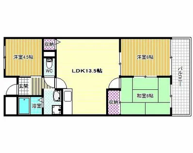 ルミエールマツダ【2階】の間取り