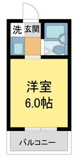 ロイヤルプラザ西宮【302号室】の間取り