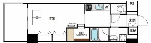 ARROW FIELDS貮番館【6階】の間取り