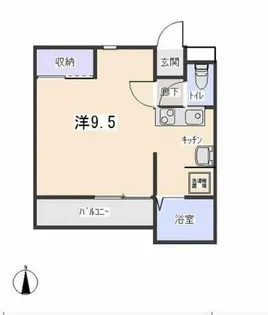 ティアラ康生【5階】の間取り