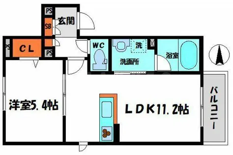 ShaMaison Arbre【2階】の間取り