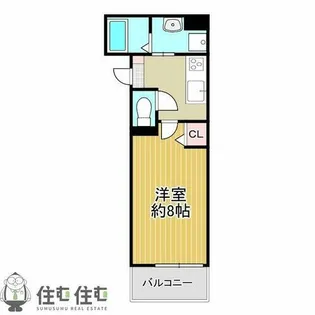 Jack josuiⅠ【2階】の間取り