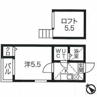キャッスルワン【2階】の間取り