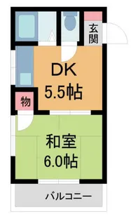 サンハイツ池田【3階】の間取り