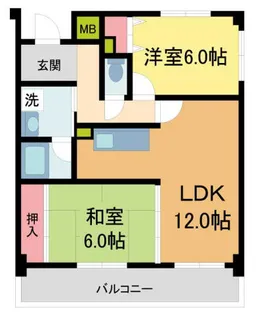 スプリング・リバーII【301号室】の間取り